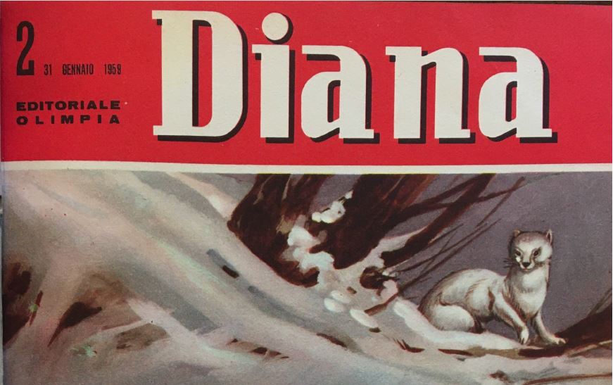 Copertina della Rivista Diana
